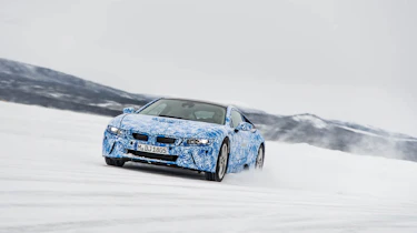 BMW i8 hybrid sports car