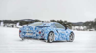 BMW i8 hybrid sports car