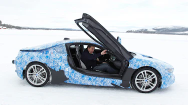 BMW i8 hybrid sports car