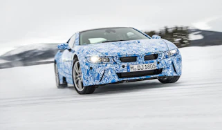 BMW i8 hybrid sports car