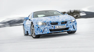 BMW i8 hybrid sports car