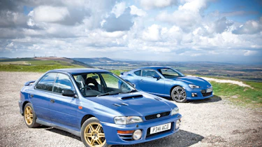 Subaru BRZ vs Subaru Impreza 2000 Turbo review