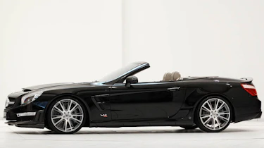 217mph Brabus 800 Roadster side profile
