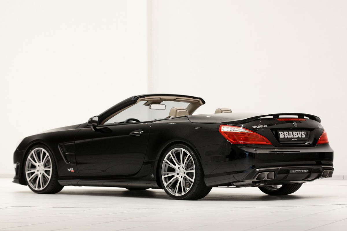 217mph Brabus 800 Roadster rear