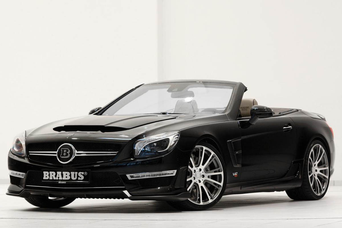217mph Brabus 800 Roadster front