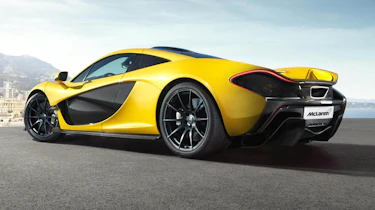 McLaren P1 supercar rear view