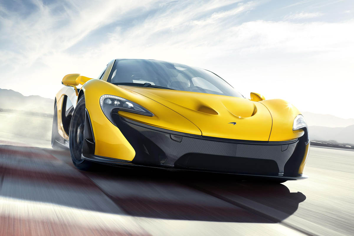 McLaren P1 front view