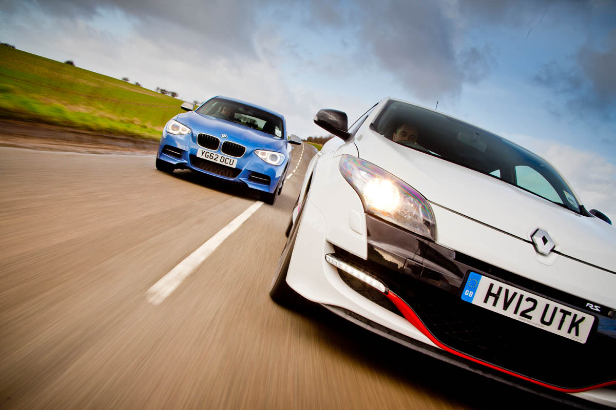 evo Magazine: April 2013 BMW M135i Renault Megane 265 Cup