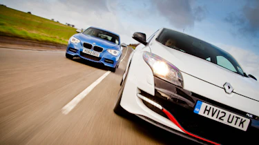 evo Magazine: April 2013 BMW M135i Renault Megane 265 Cup