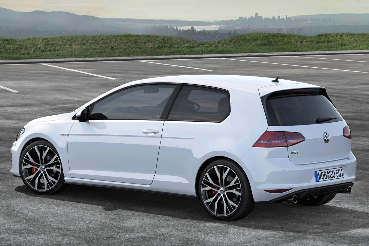 2013 VW Golf GTI rear view