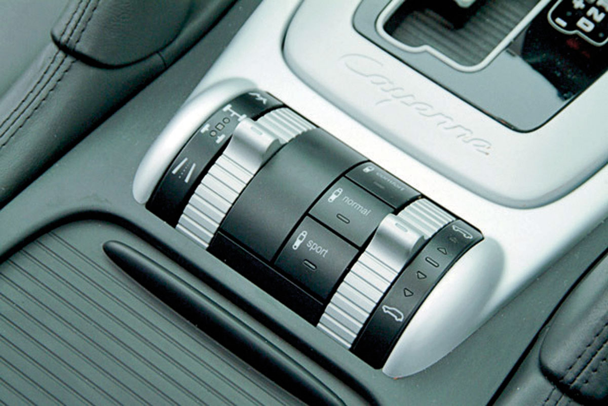 Porsche Cayenne switches