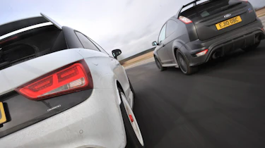 Audi A1 quattro vs Ford Focus RS500
