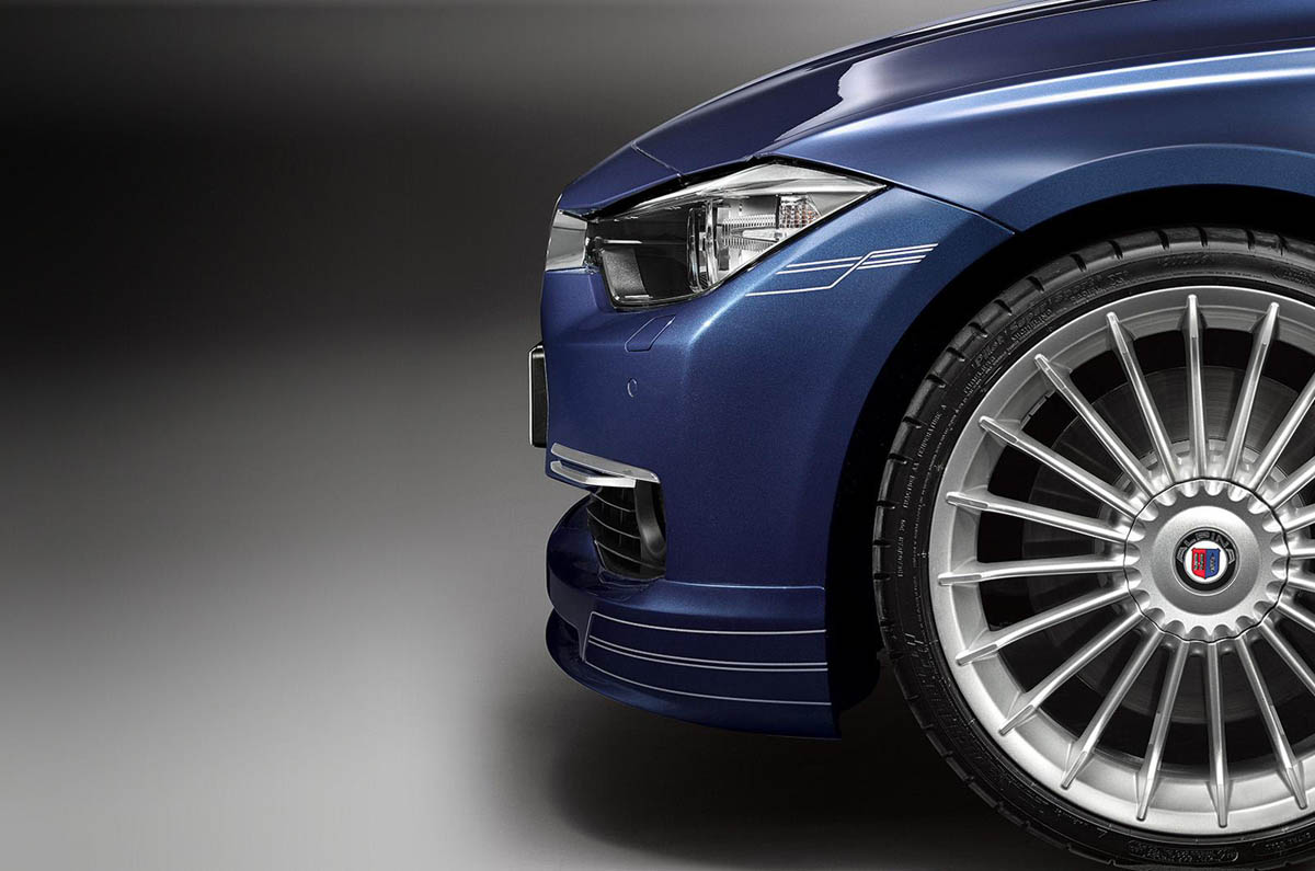 2013 Alpina B3 Biturbo alloy wheel side decal