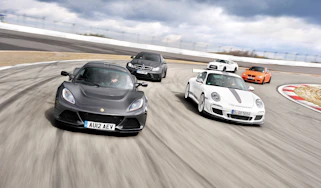 Lotus Exige S vs C63 Black, M3 GTS, 911 GT3 RS 4.0 and Nissan GT-R Track Pack