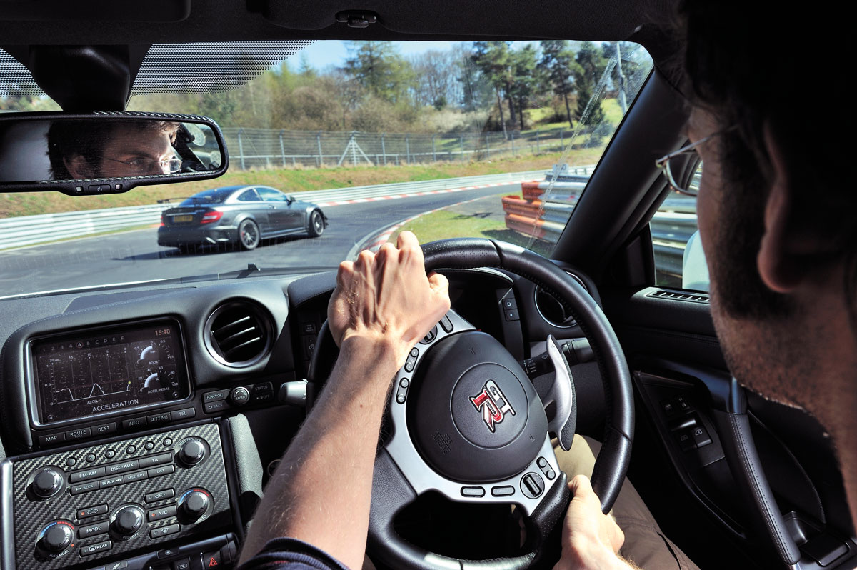 At the Nurburgring: Lotus Exige S vs C63 Black, M3 GTS, 911 GT3 RS 4.0 and Nissan GT-R Track Pack