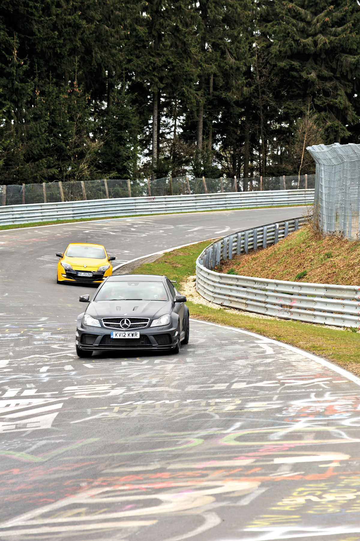 At the Nurburgring: Lotus Exige S vs C63 Black, M3 GTS, 911 GT3 RS 4.0 and Nissan GT-R Track Pack