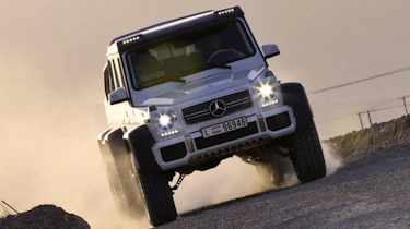 Mercedes G63 AMG 6x6 six wheeler
