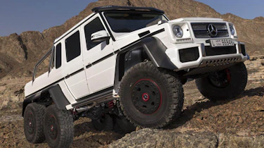 Mercedes G63 AMG 6x6 six wheeler