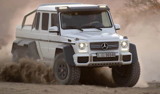 Mercedes G63 AMG 6x6 six wheeler