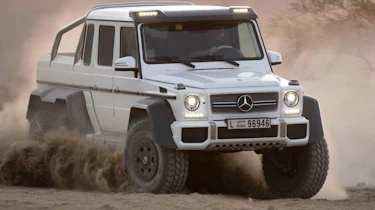 Mercedes G63 AMG 6x6 six wheeler