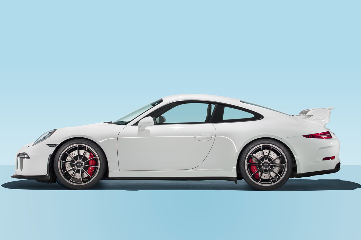 2013 Porsche 911 GT3 white