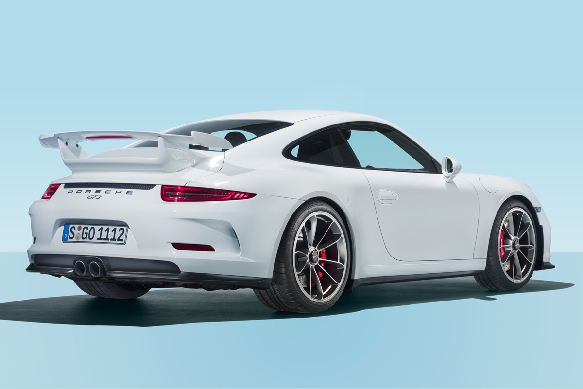 2013 Porsche 911 GT3 white