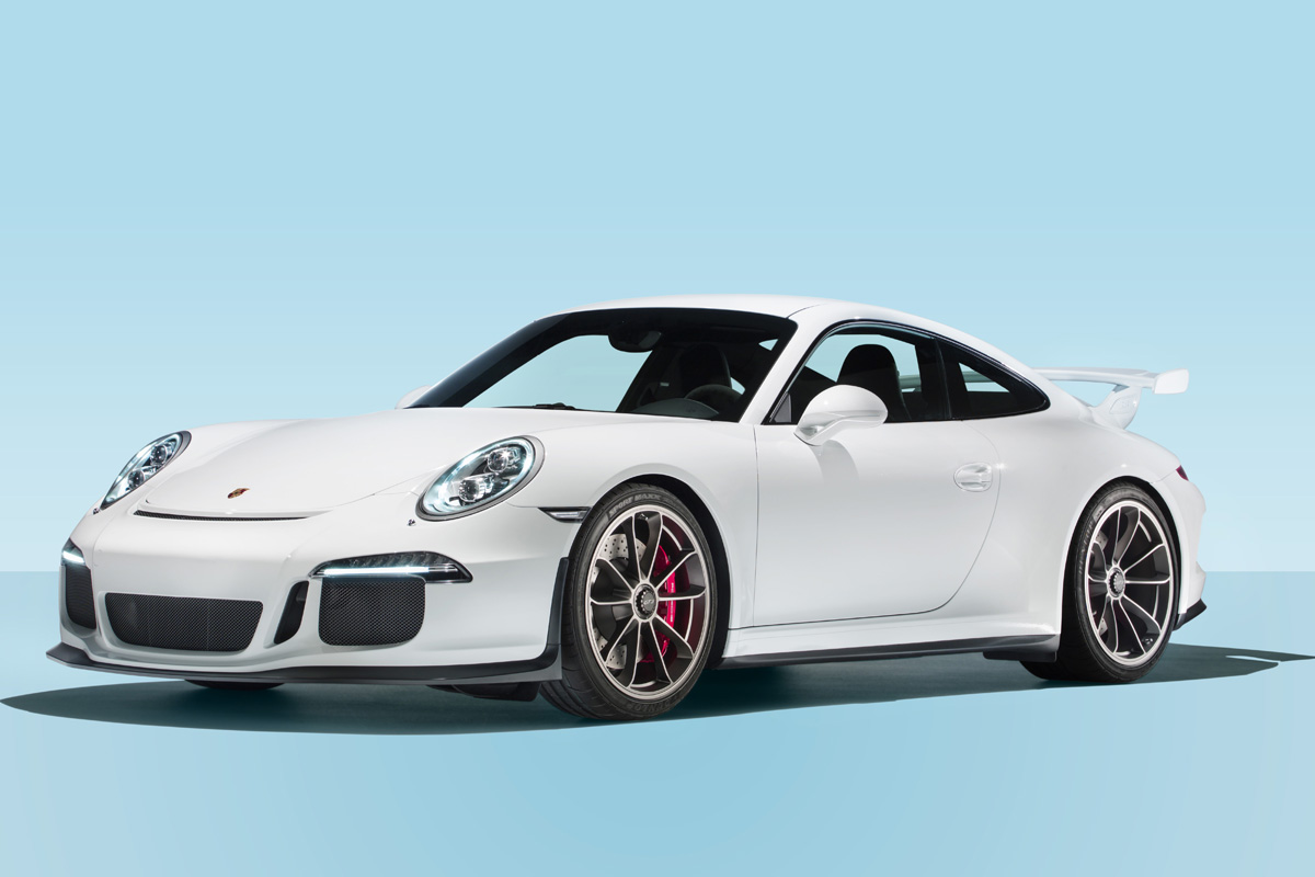 2013 Porsche 911 GT3 white
