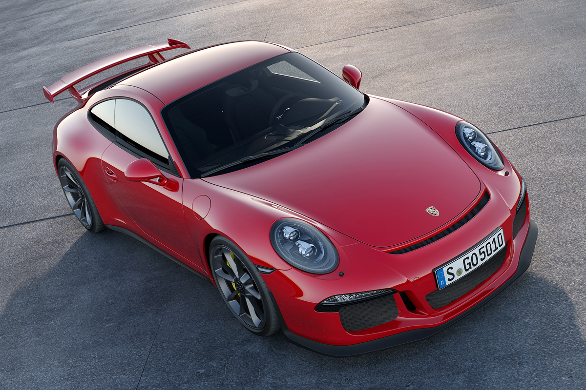 2013 Porsche 911 GT3 red
