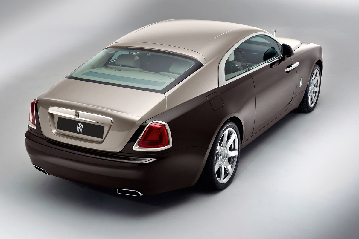 Rolls-Royce Wraith rear two-tone