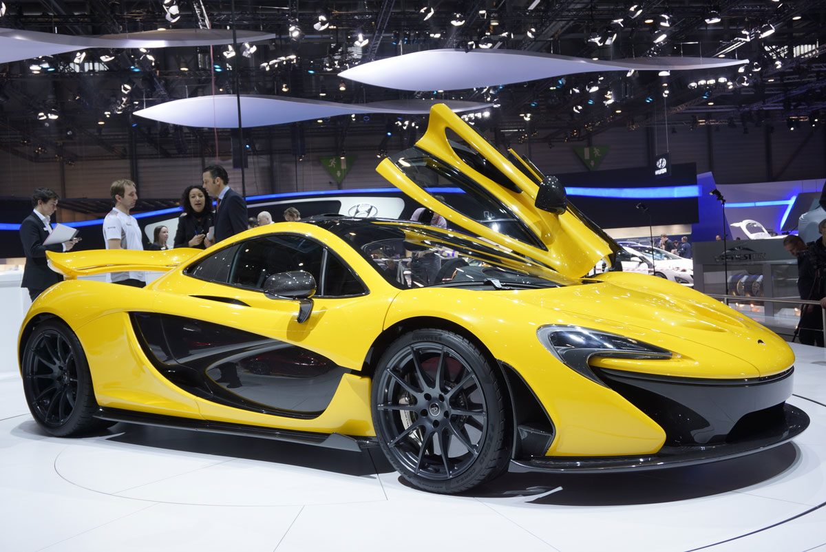 McLaren P1 Geneva motor show pictures and video