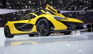 McLaren P1 Geneva motor show pictures and video