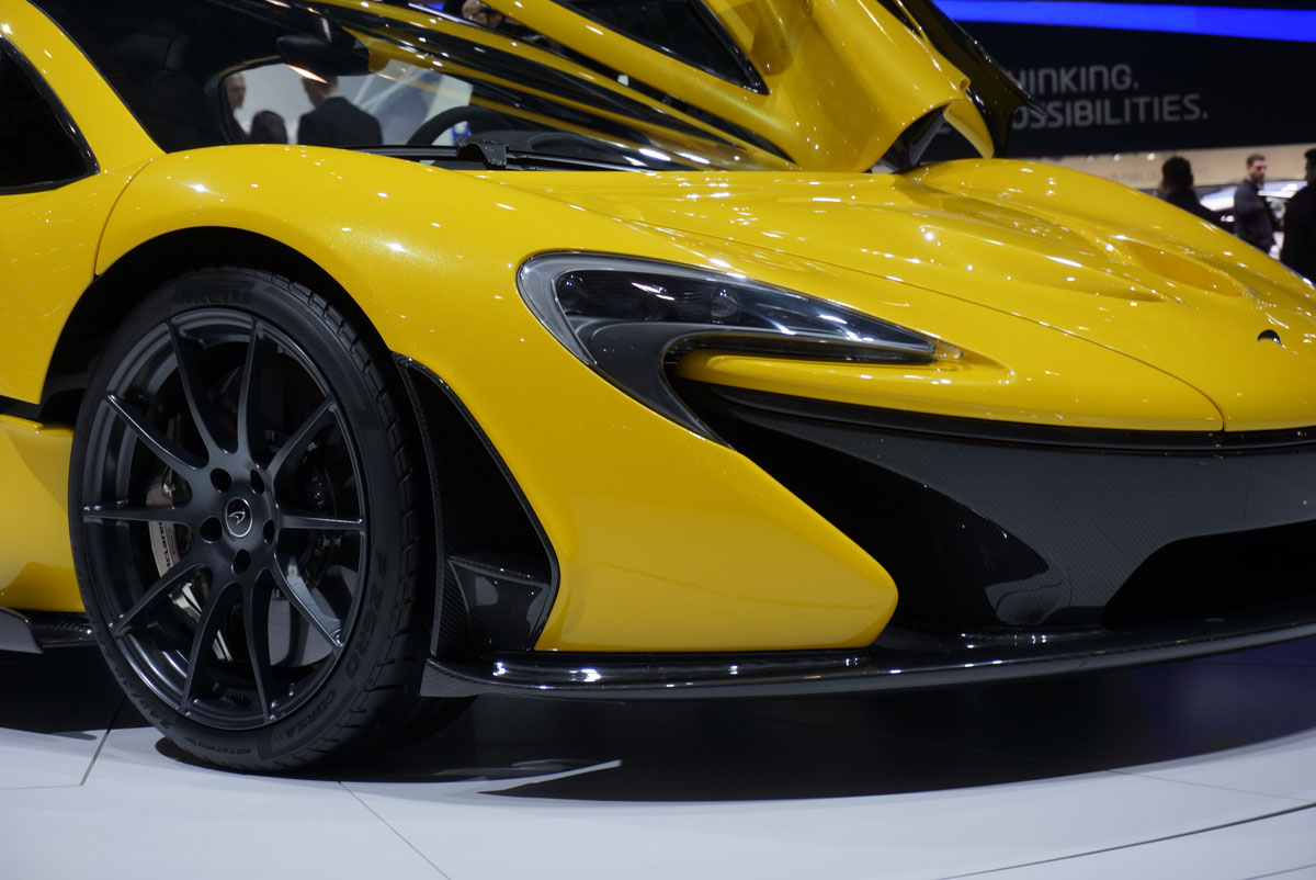 McLaren P1 Geneva motor show pictures and video