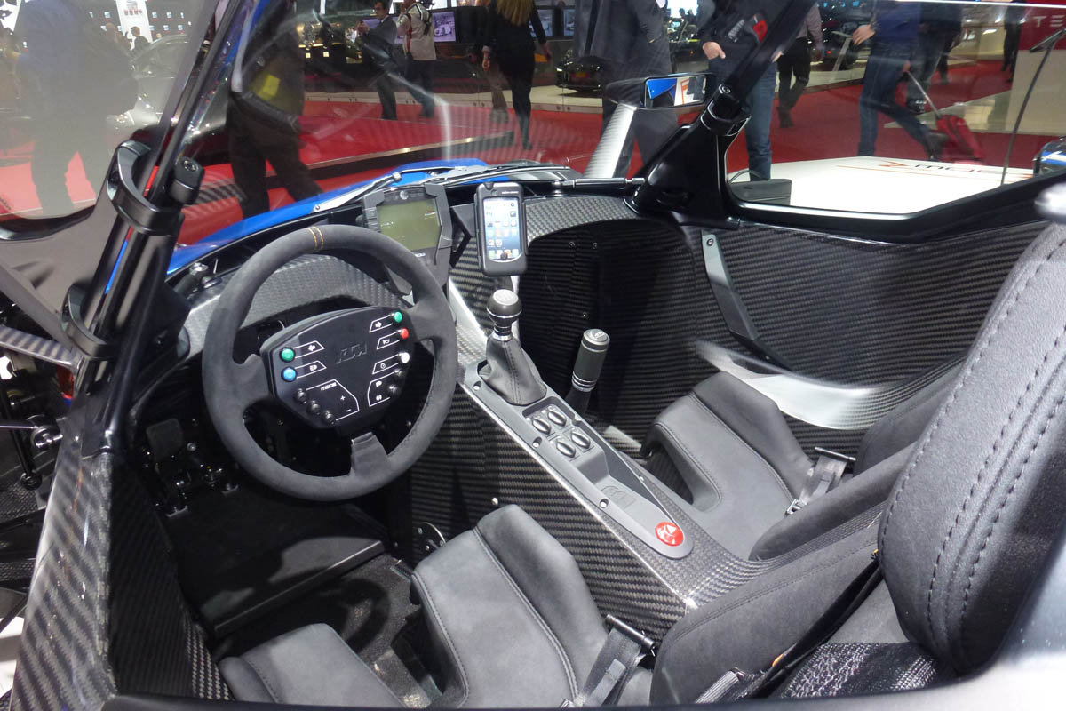 KTM X-Bow GT live Geneva show pictures
