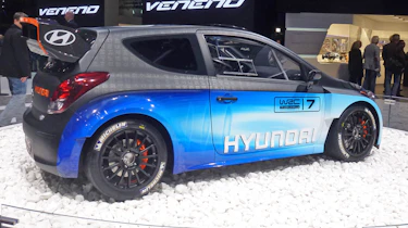 Hyundai i20 WRC Geneva show pics
