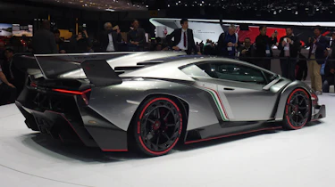 Lamborghini Veneno live at Geneva