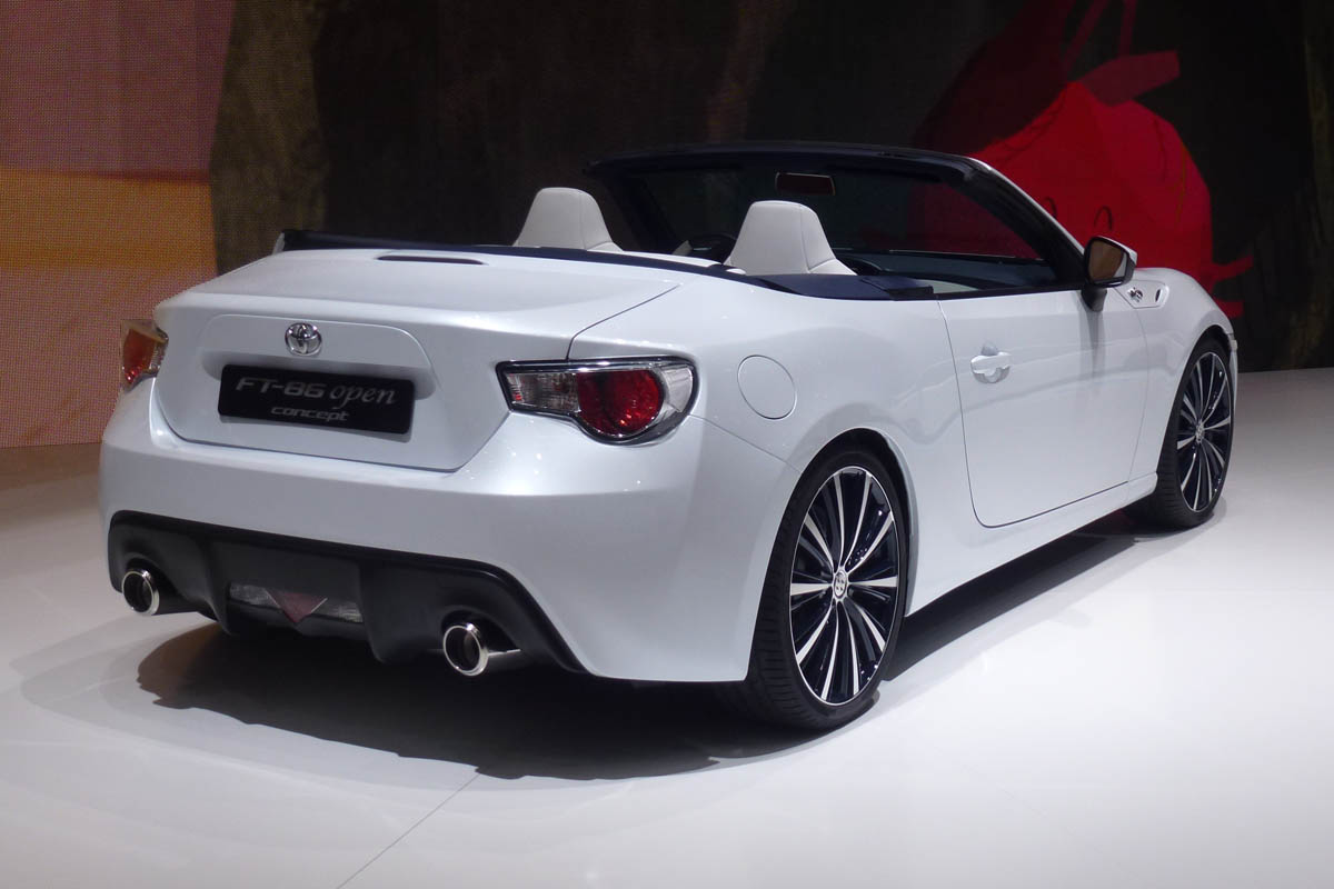 Toyota FT-86 Open Concept live show pictures