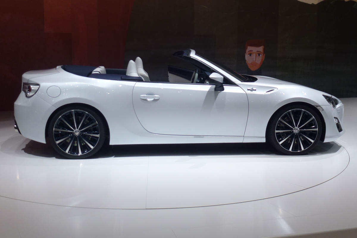 Toyota FT-86 Open Concept live show pictures