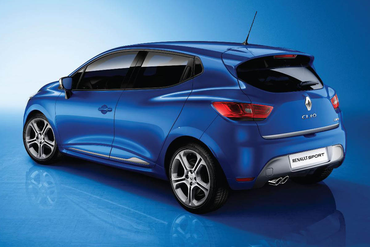 2013 Renault Clio GT 120 blue