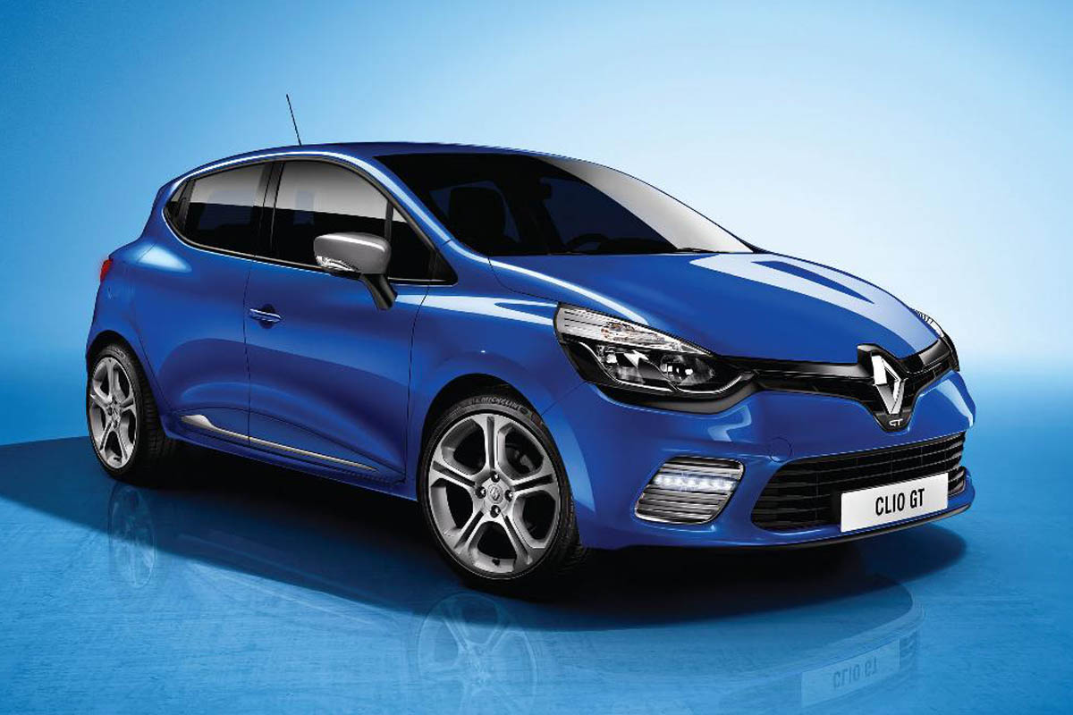2013 Renault Clio GT 120 blue