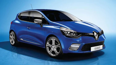 2013 Renault Clio GT 120 blue