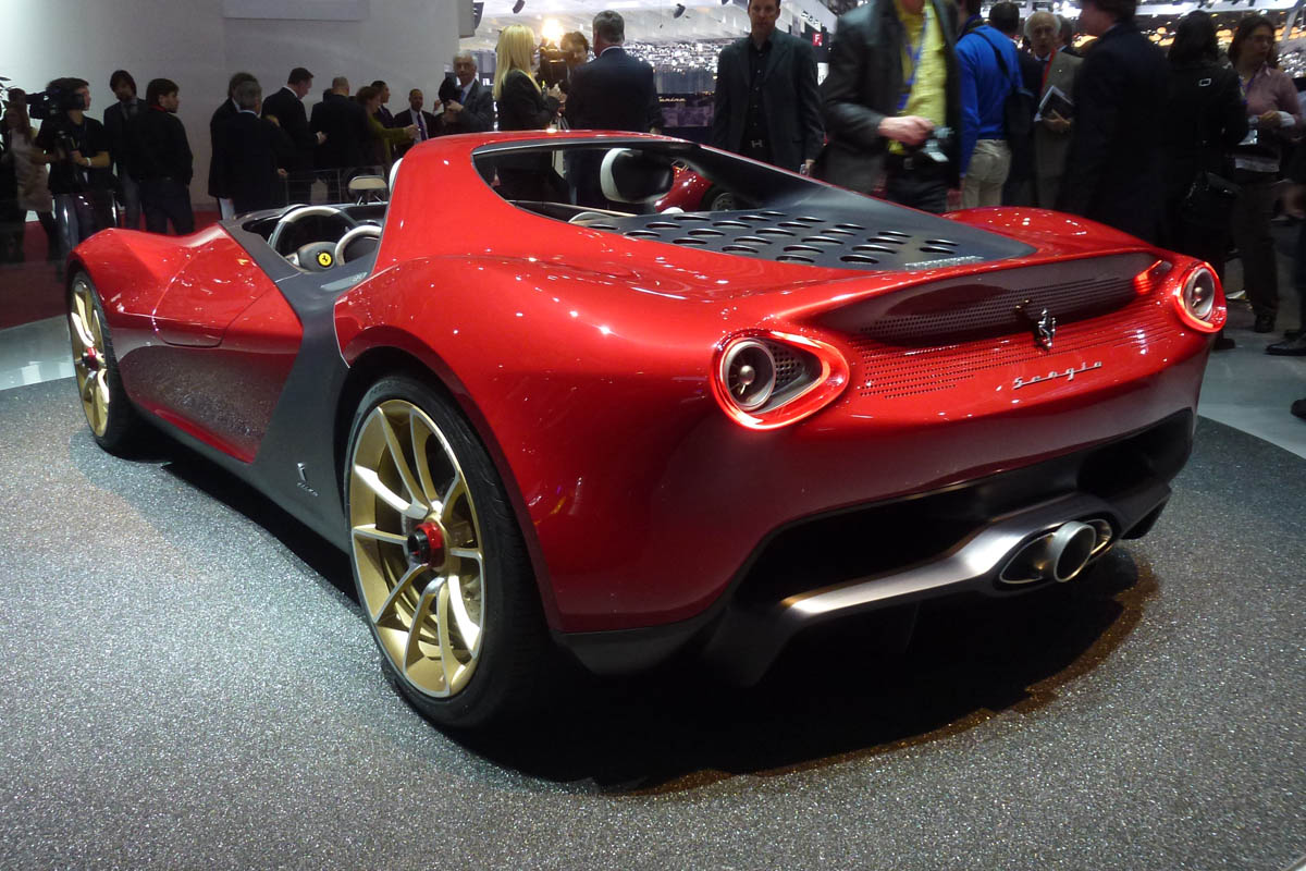 Pininfarina Sergio: Ferrari 458 based roadster