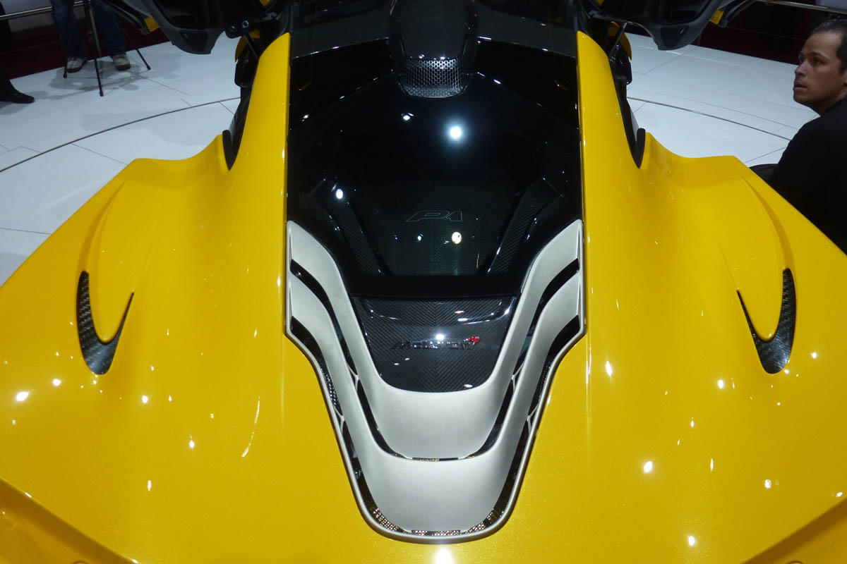 McLaren P1 engine bay
