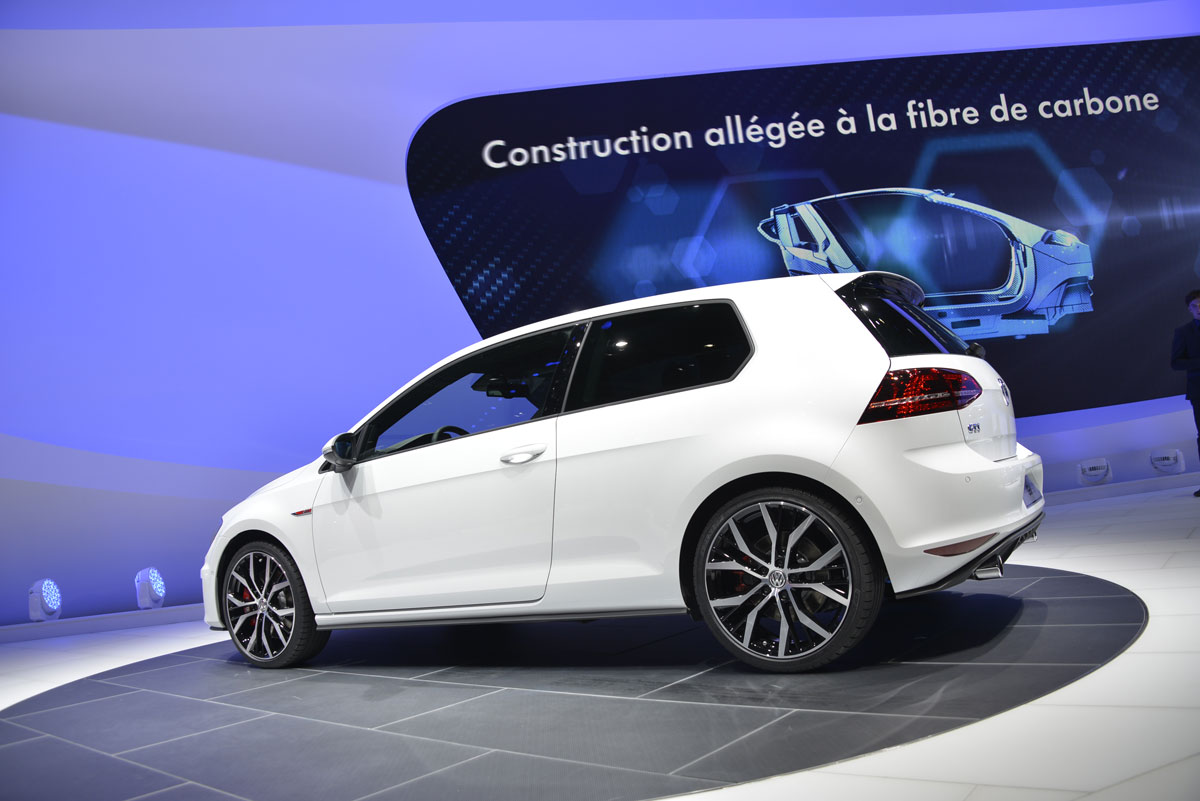 VW Golf GTI news and live show pictures