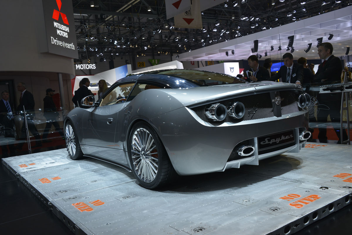 Spyker B6 Venator revealed at Geneva motor show