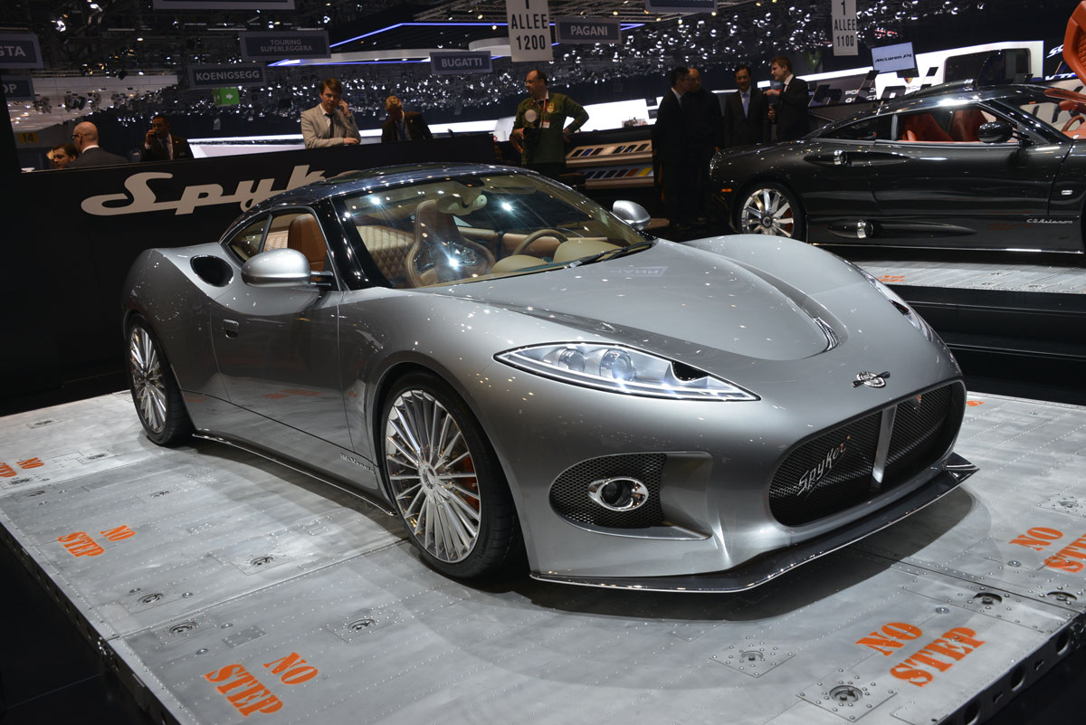 Spyker B6 Venator revealed at Geneva motor show