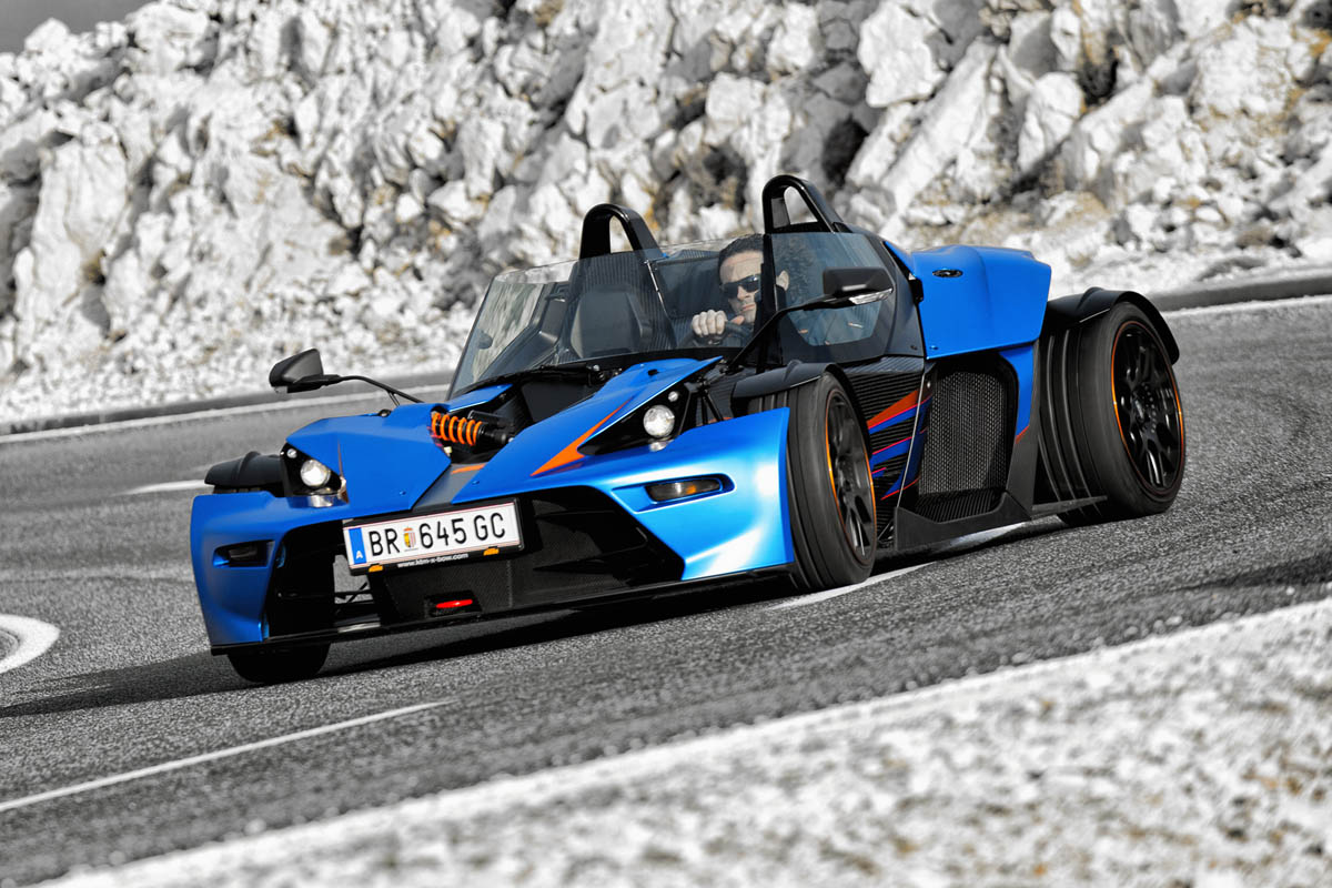 KTM X-Bow GT blue