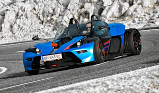KTM X-Bow GT blue