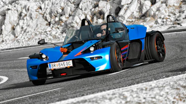 KTM X-Bow GT blue