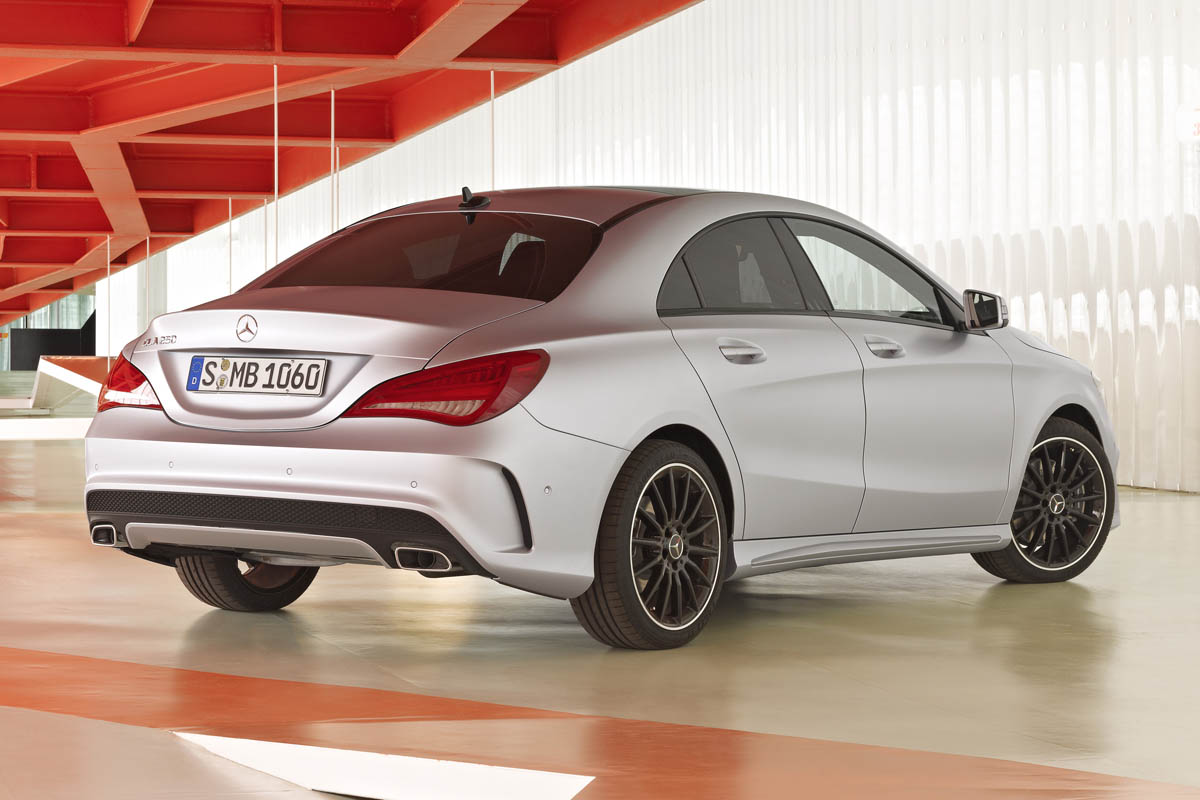 2013 Mercedes-Benz CLA250 rear view
