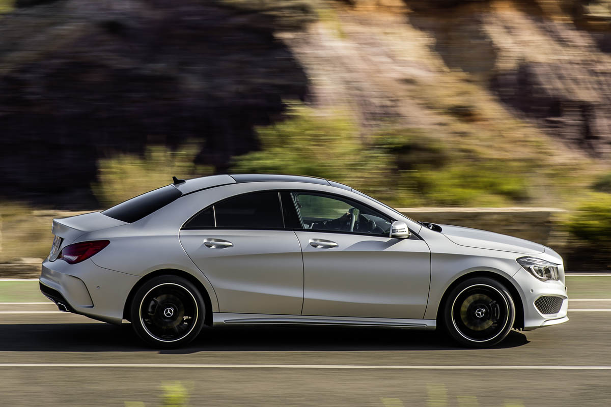 2013 Mercedes-Benz CLA250 side profile